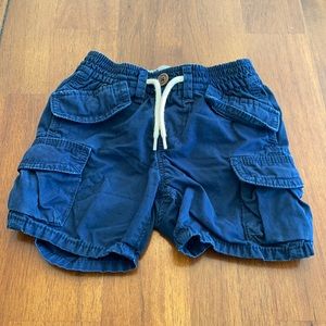 Baby Gap blue 12-18 month cargo shorts summer